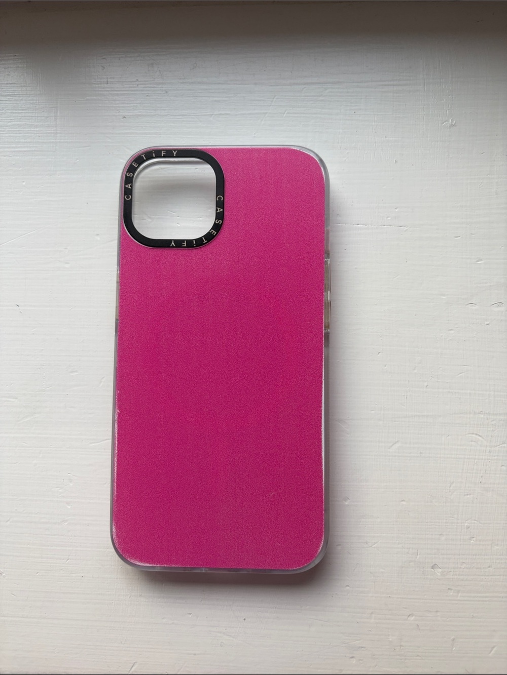Casetify hot pink case for iPhone 13